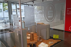 Ausstellung in der Sparkasse Saarbrücken am Neumarkt