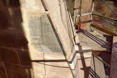 Info zur Sanierung der Sandsteinfassade 2025