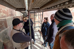 Info zur Sanierung der Sandsteinfassade 2025