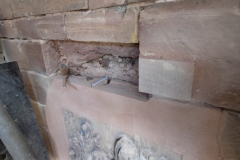 Info zur Sanierung der Sandsteinfassade 2025