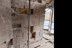 Fugensanierung und Einbau neuer Sandsteine